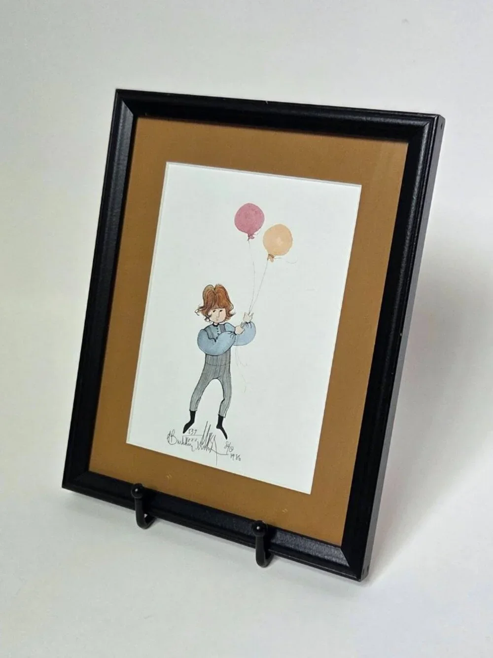 VTG 1986 P. Buckley Moss Signed 